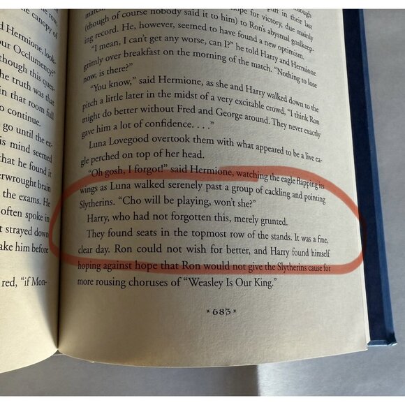 Harry Potter And The Order Of The Phoenix First Edition Hard Cover With Errors - Picture 12 of 13